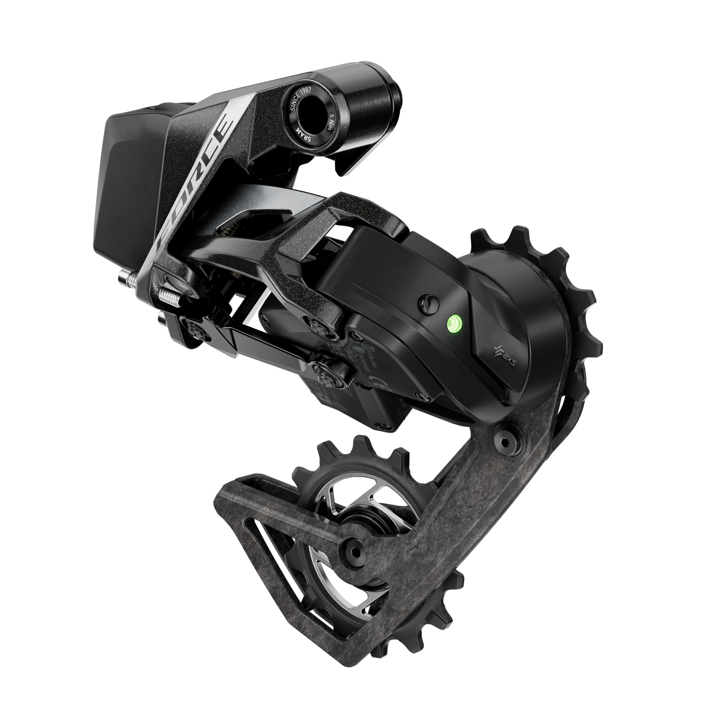 SRAM FORCE AXS E1 2x12V Max 36T Οπίσθιο ντερέιλερ (χωρίς μπαταρία)