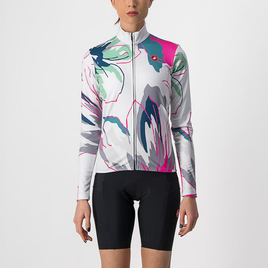 CASTELLI UNLIMITED THERMAL Γυναικείο μακρυμάνικο Jersey Γκρι/Μπλε