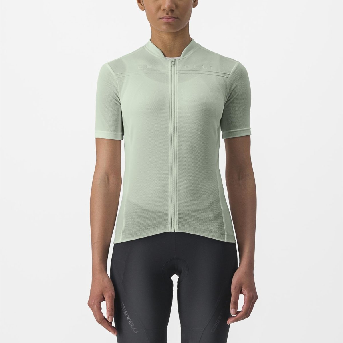 Γυναικείο CASTELLI ANIMA 4 Κοντομάνικο Jersey Πράσινο