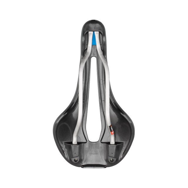 Σέλα SELLE ITALIA FLITE BOOST GRAVEL SUPERFLOW S Rails Ti316 Μαύρο/γκρι