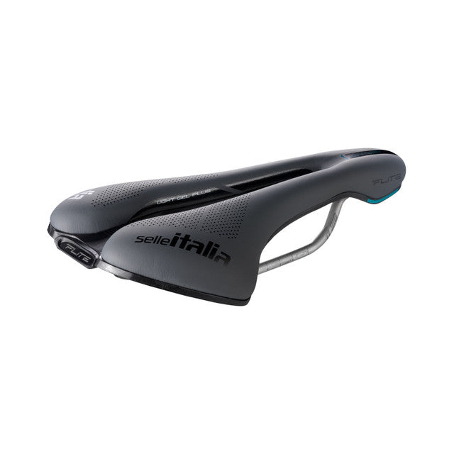 Σέλα SELLE ITALIA FLITE BOOST GRAVEL SUPERFLOW S Rails Ti316 Μαύρο/γκρι