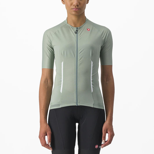 CASTELLI ENDURANCE W Γυναικείο κοντομάνικο Jersey Πράσινο