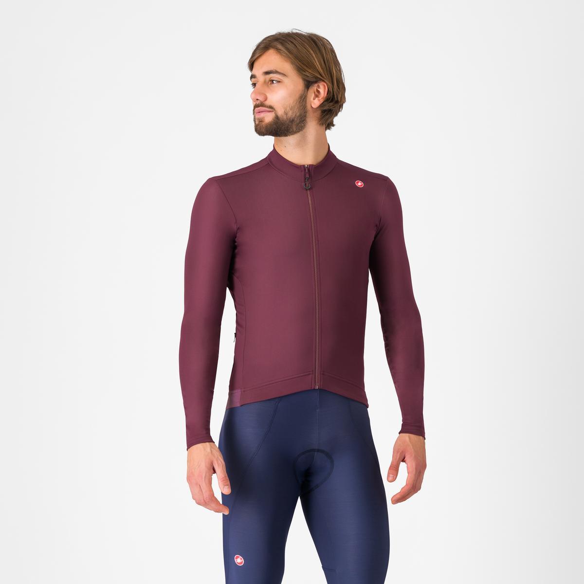CASTELLI ESPRESSO THERMAL Μακρυμάνικη φανέλα Bordeaux