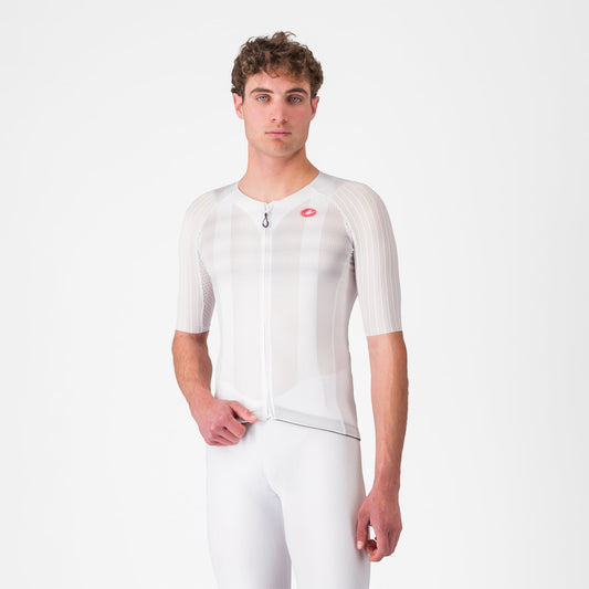 CASTELLI AERO RACE 8S Short Sleeve Jersey White
