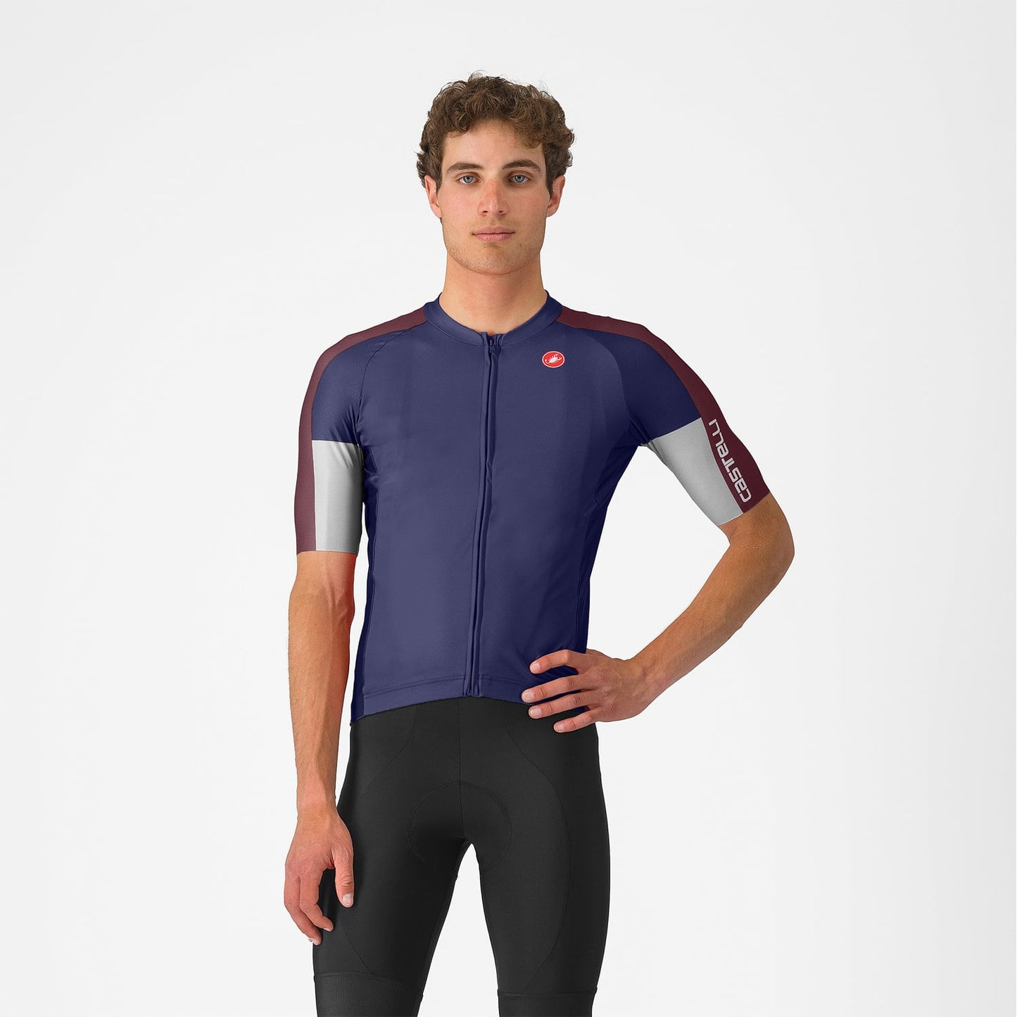 CASTELLI ENTRATA 6 Κοντομάνικο Jersey Μπλε