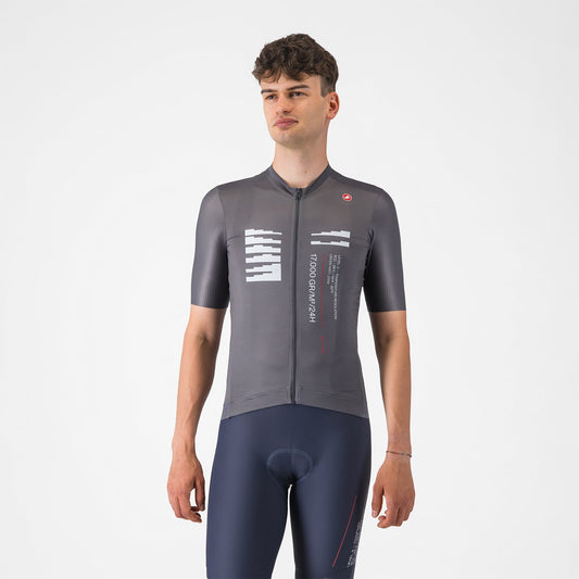 CASTELLI ESPRESSO R--A/D Κοντομάνικο Jersey Smoke Grey