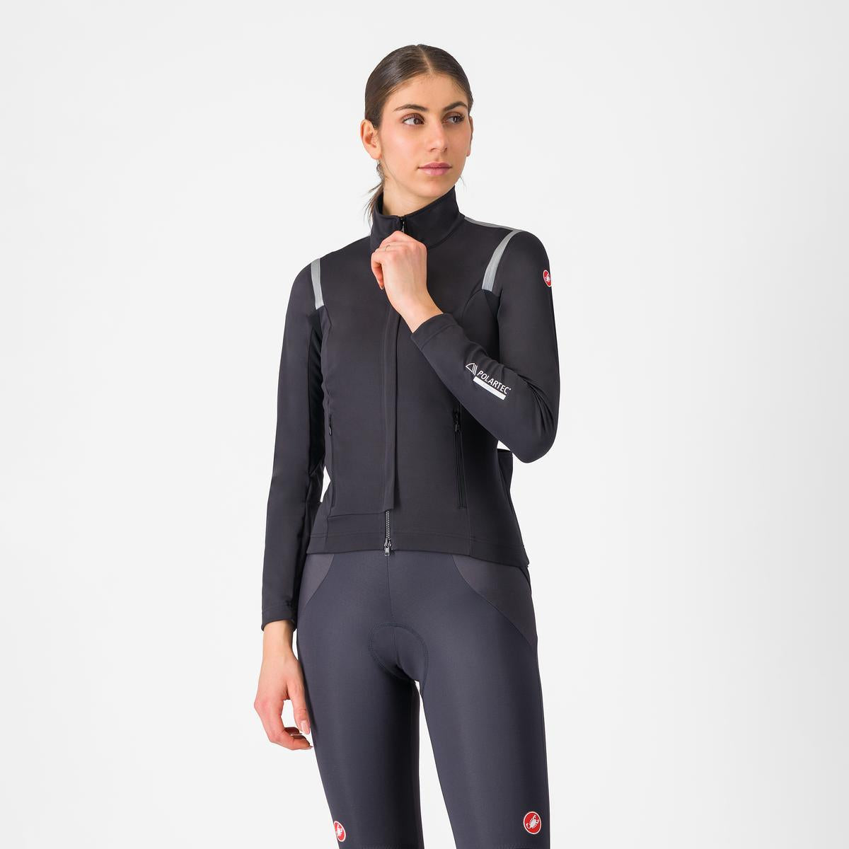 CASTELLI PERFETTO RoS 3 Γυναικείο μπουφάν Μαύρο/Νουάρ Reflex