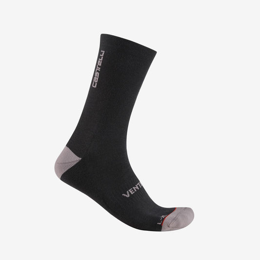 CASTELLI VENTI SOFT MERINO Κάλτσες Μαύρες