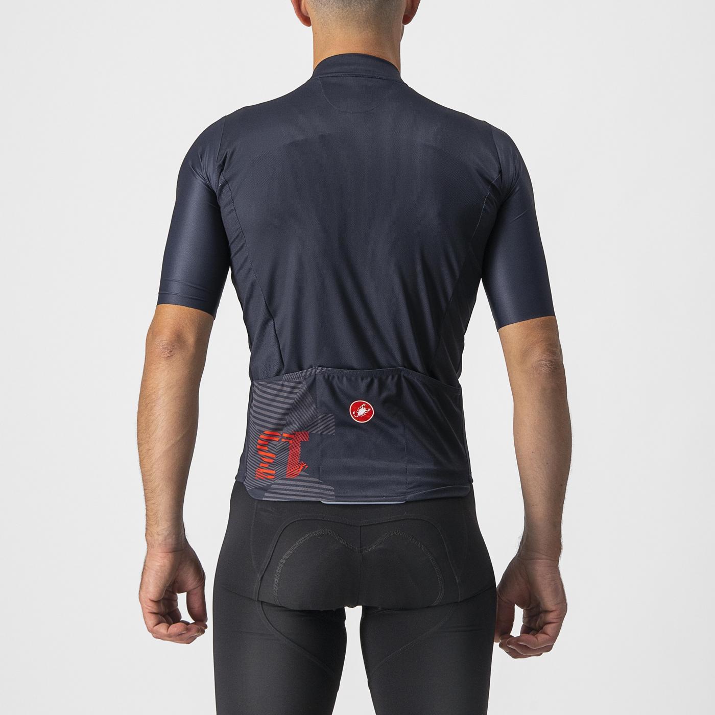 CASTELLI 13 SCREEN Κοντομάνικο Jersey Μπλε/κόκκινο
