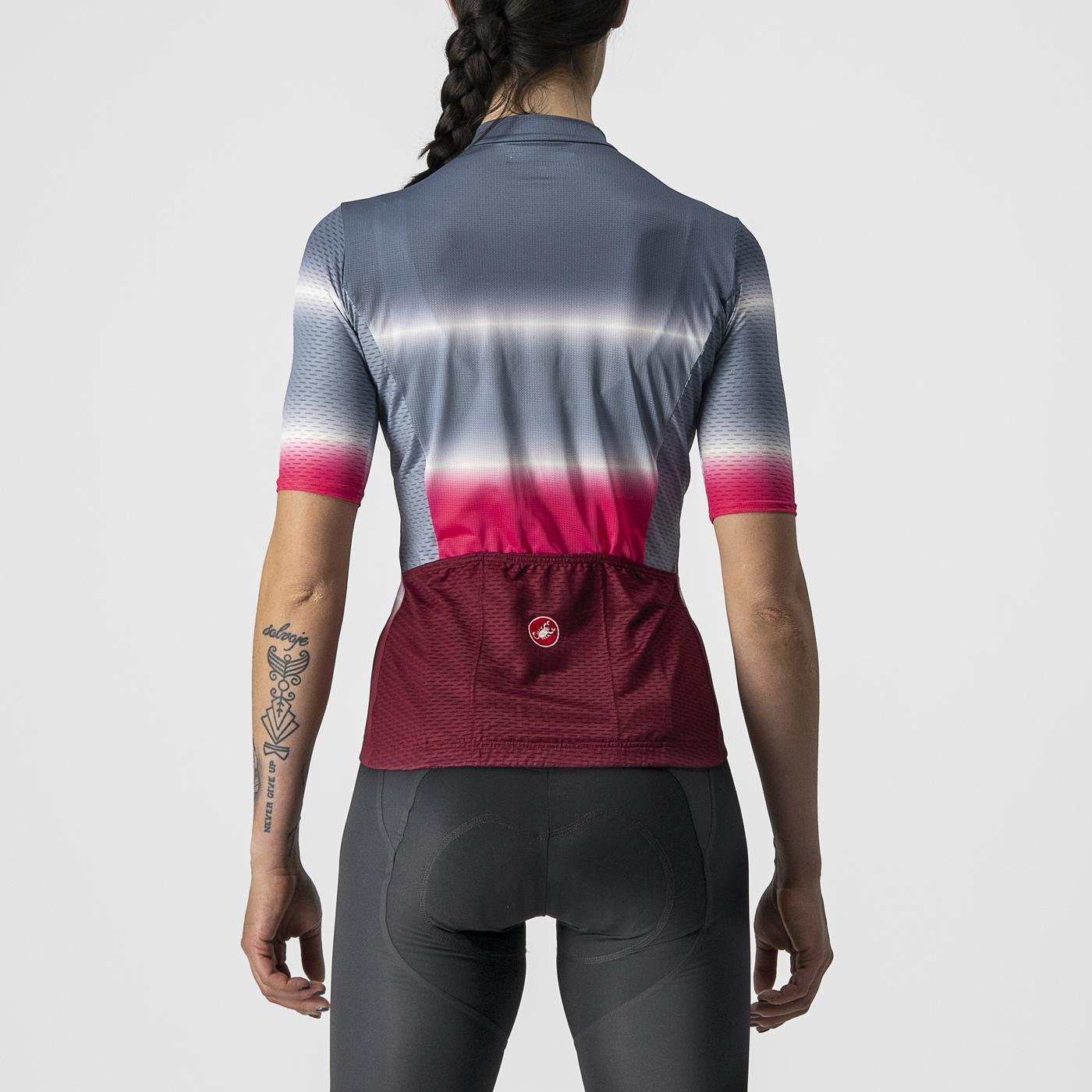 CASTELLI DOLCE Κοντομάνικο Jersey Μπλε/Μπορντώ