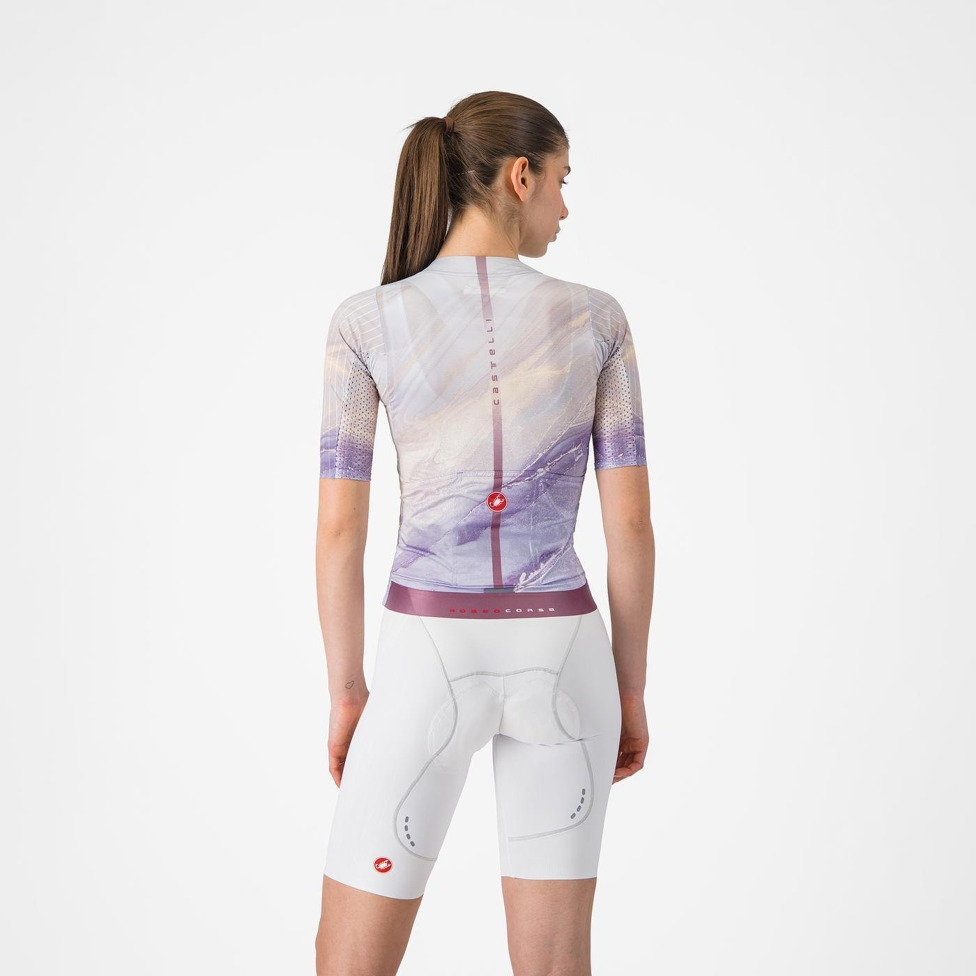 CASTELLI FREE AERO RACE S Bib Tight Γυναικείο λευκό