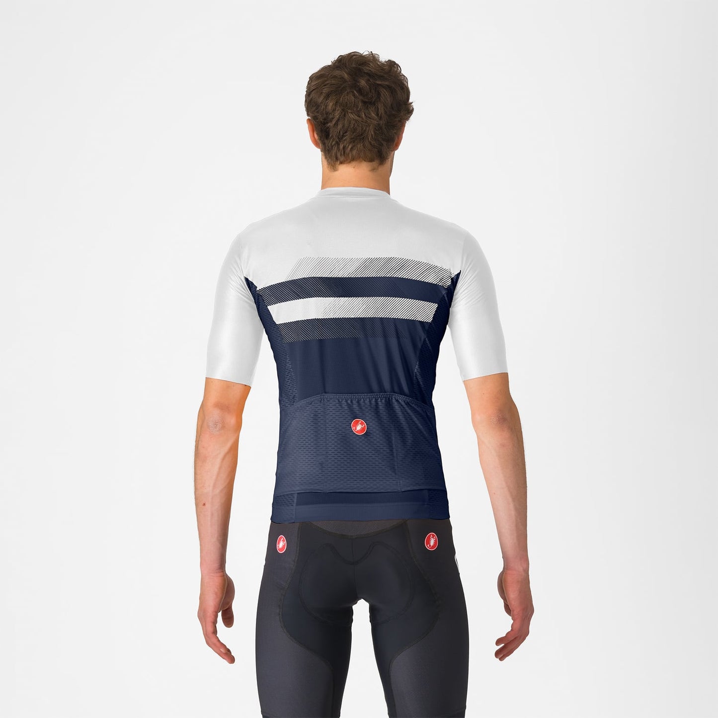CASTELLI SIMBOLO Κοντομάνικο Jersey Μπλε/λευκό