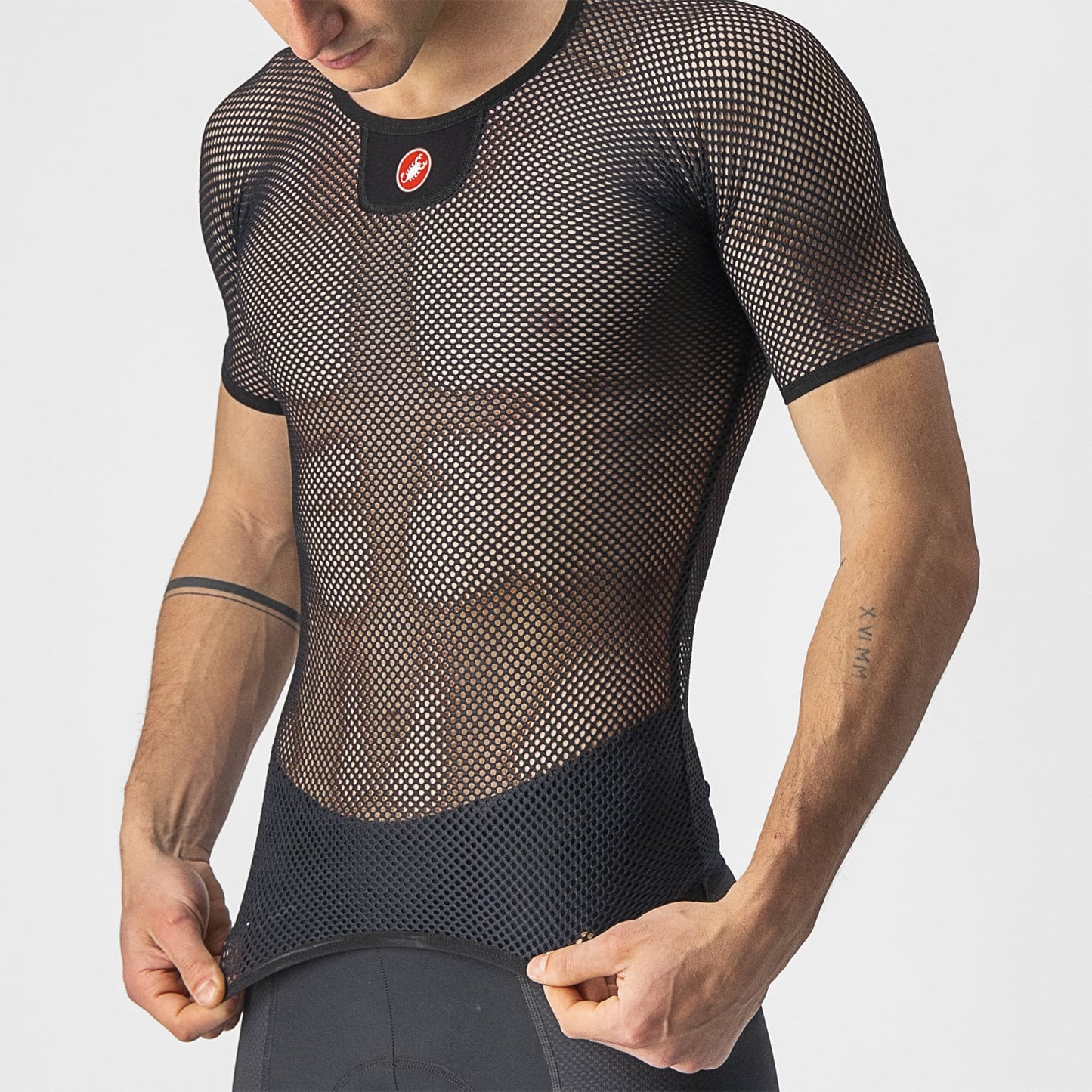 CASTELLI CORE MESH 3 Κοντομάνικο εσώρουχο Μαύρο