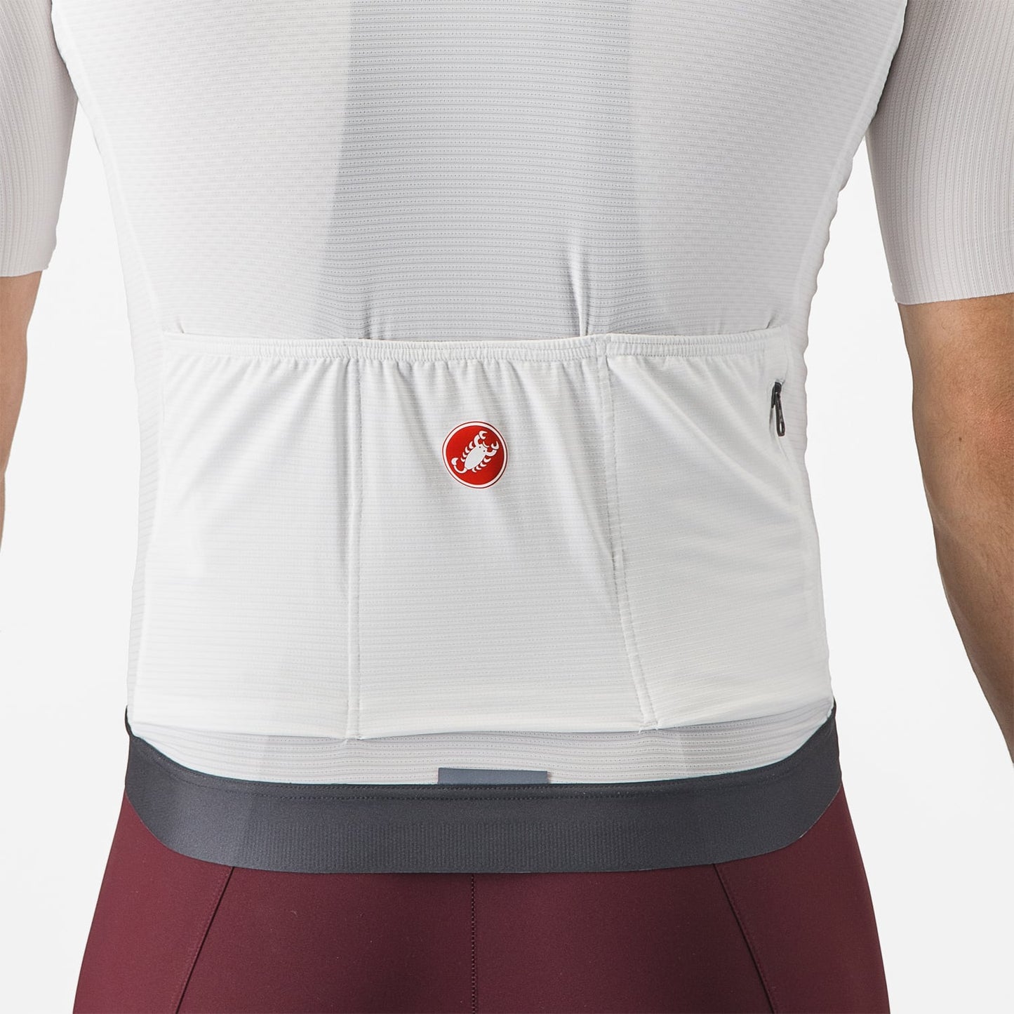 CASTELLI ESPRESSO Κοντομάνικο Jersey Λευκό