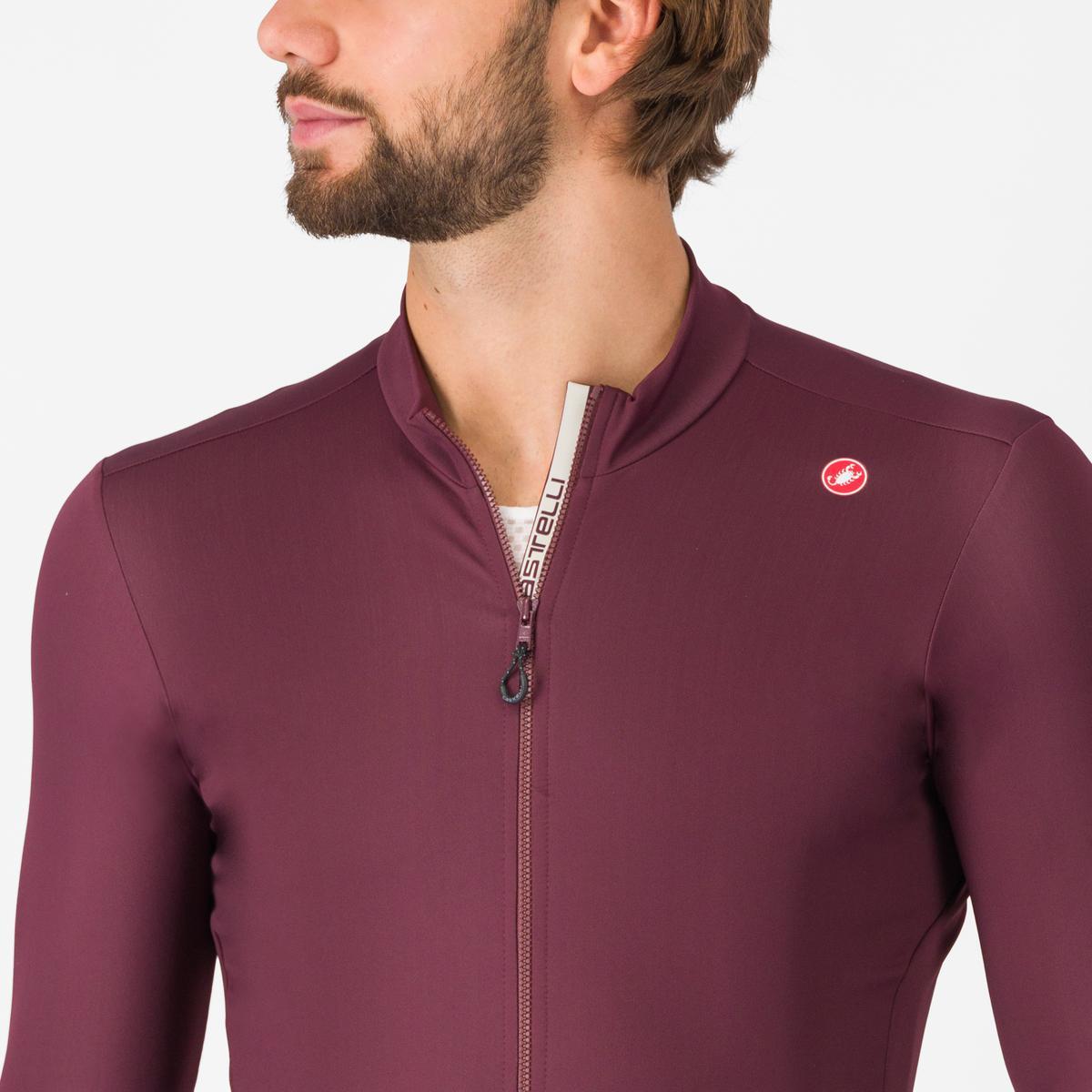 CASTELLI ESPRESSO THERMAL Μακρυμάνικη φανέλα Bordeaux