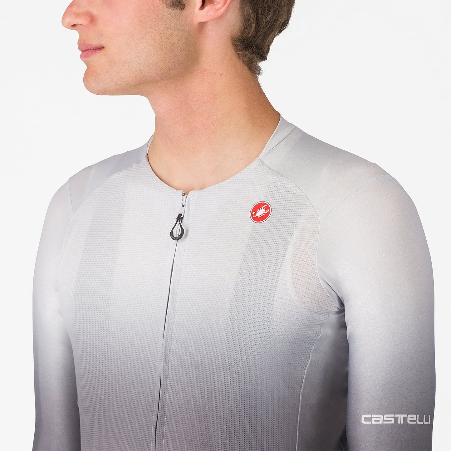 CASTELLI UPF Long Sleeve Jersey Γκρι