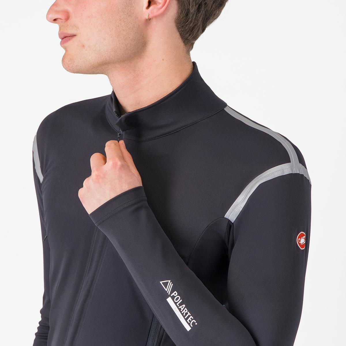 CASTELLI PERFETTO RoS 3 Μπουφάν Μαύρο/Νουάρ Reflex