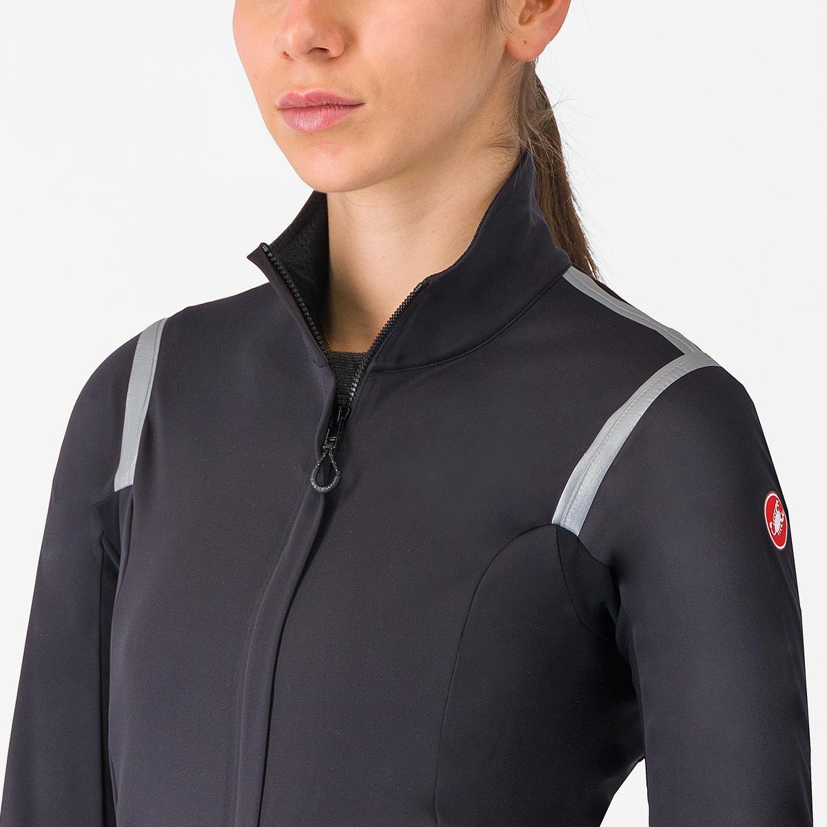 CASTELLI PERFETTO RoS 3 Γυναικείο μπουφάν Μαύρο/Νουάρ Reflex