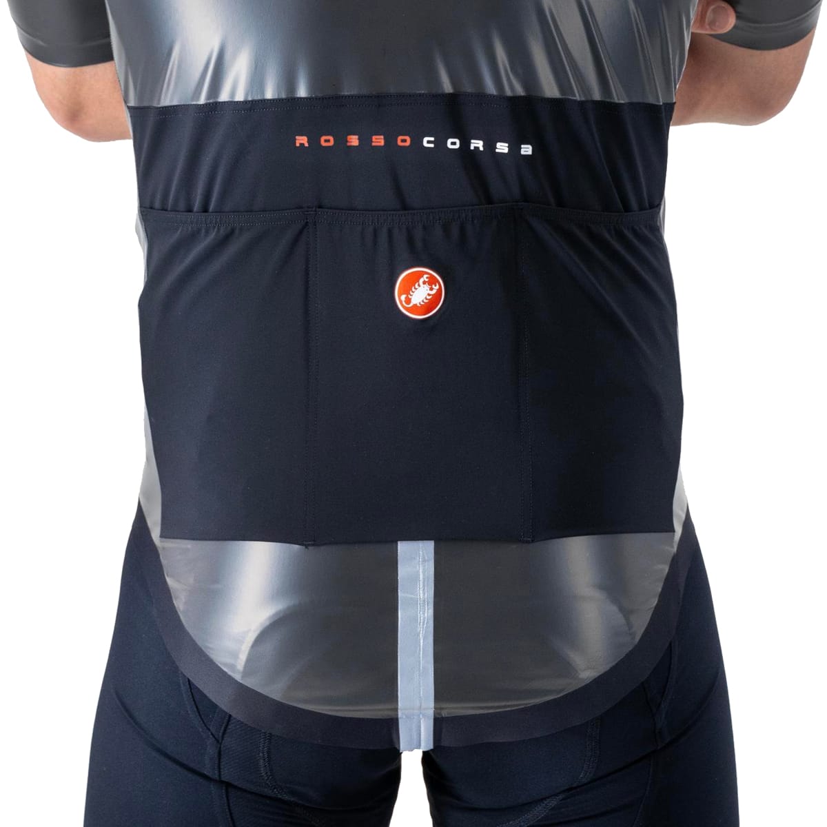 CASTELLI GABBA R Κοντομάνικο μπουφάν Μαύρο
