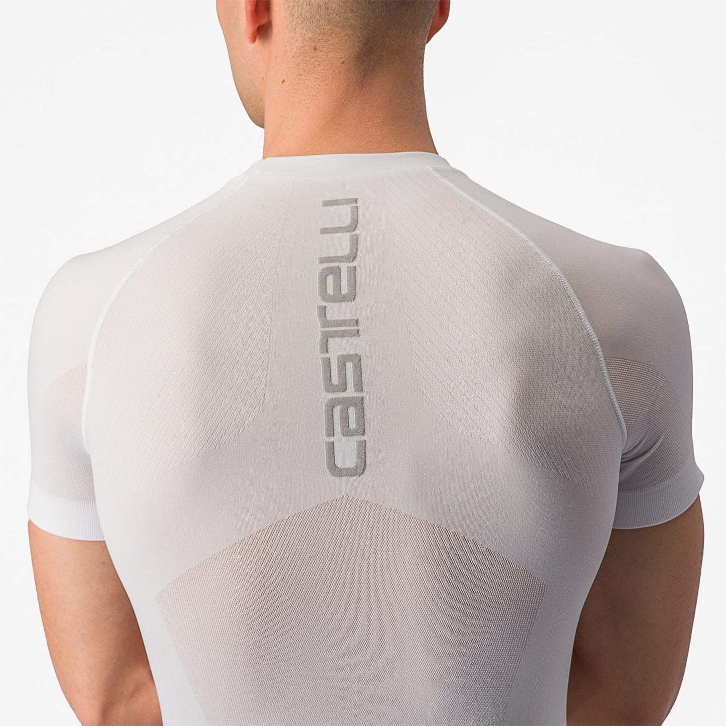 CASTELLI CORE SEAMLESS κοντομάνικο εσώρουχο Λευκό