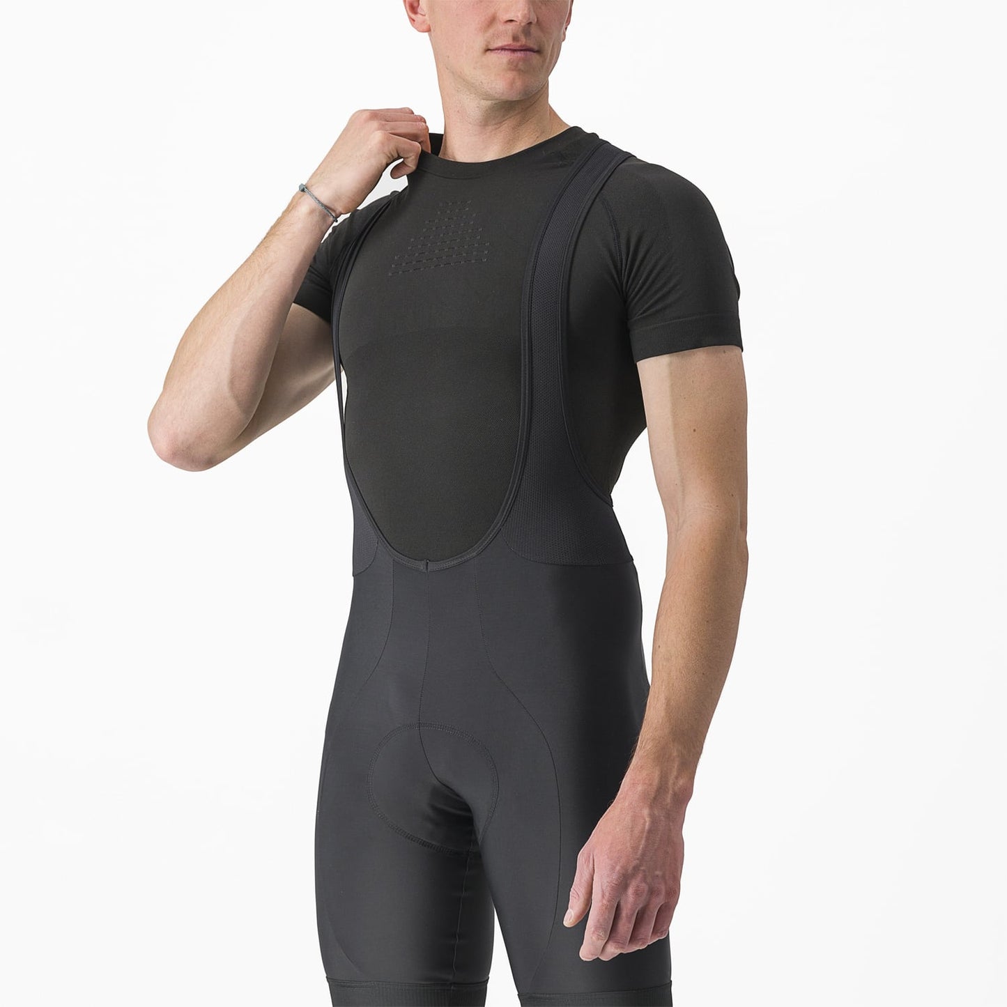 CASTELLI CORE SEAMLESS κοντομάνικο εσώρουχο Μαύρο