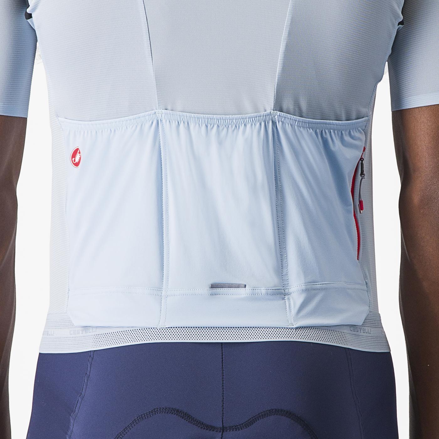 CASTELLI SUPERLEGGERA 3 Κοντομάνικο Jersey Μπλε