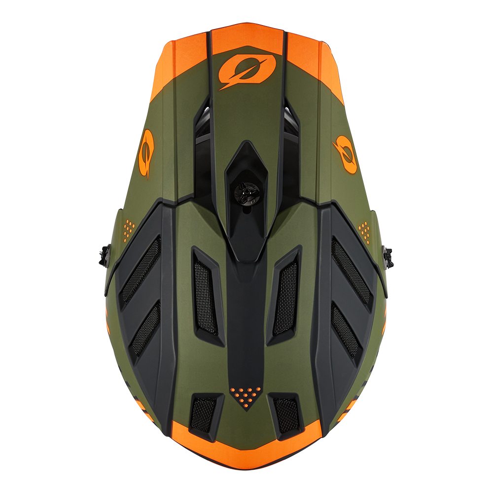 O'NEAL BACKFLIP STRIKE MTB κράνος Μαύρο/Πορτοκαλί/Πράσινο