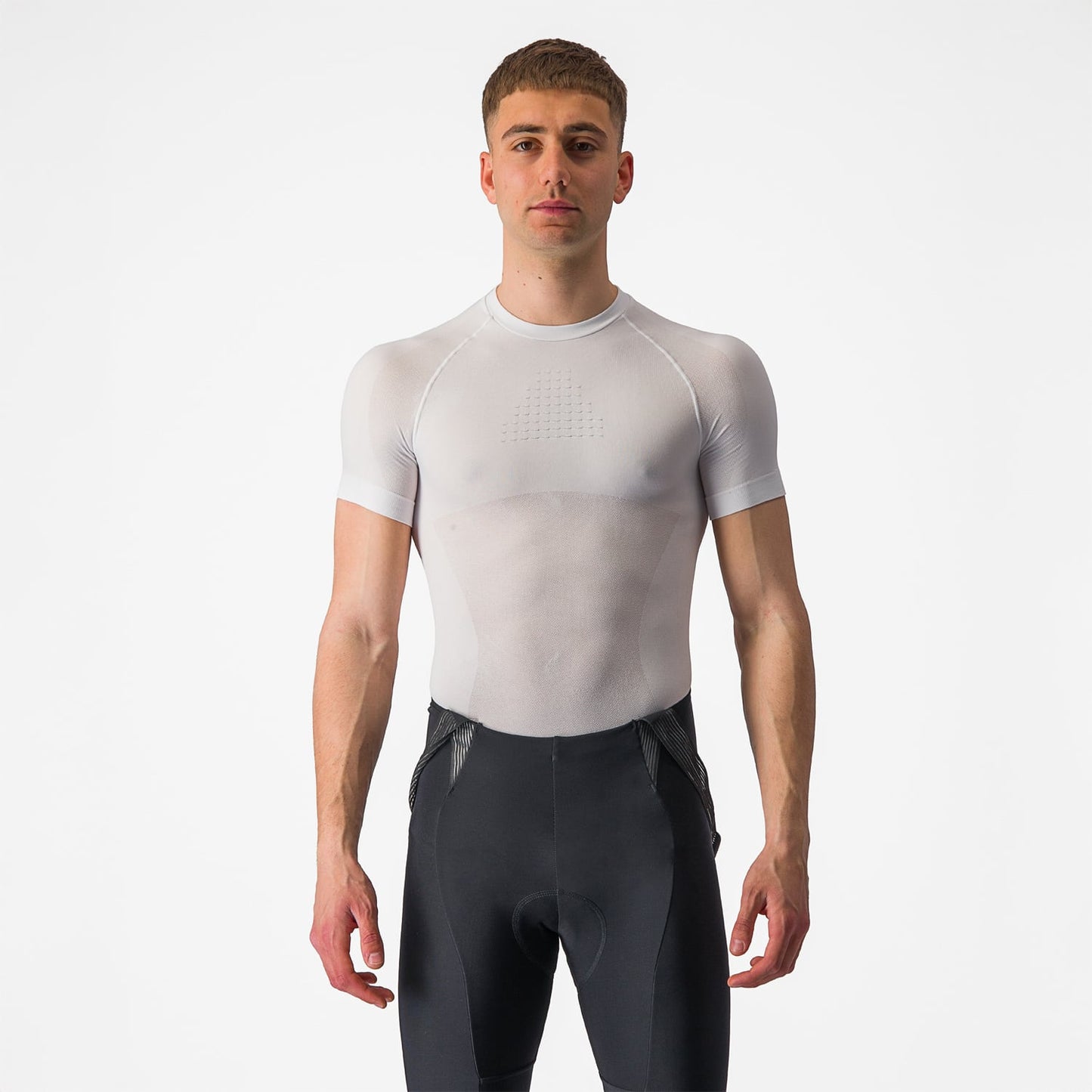 CASTELLI CORE SEAMLESS κοντομάνικο εσώρουχο Λευκό