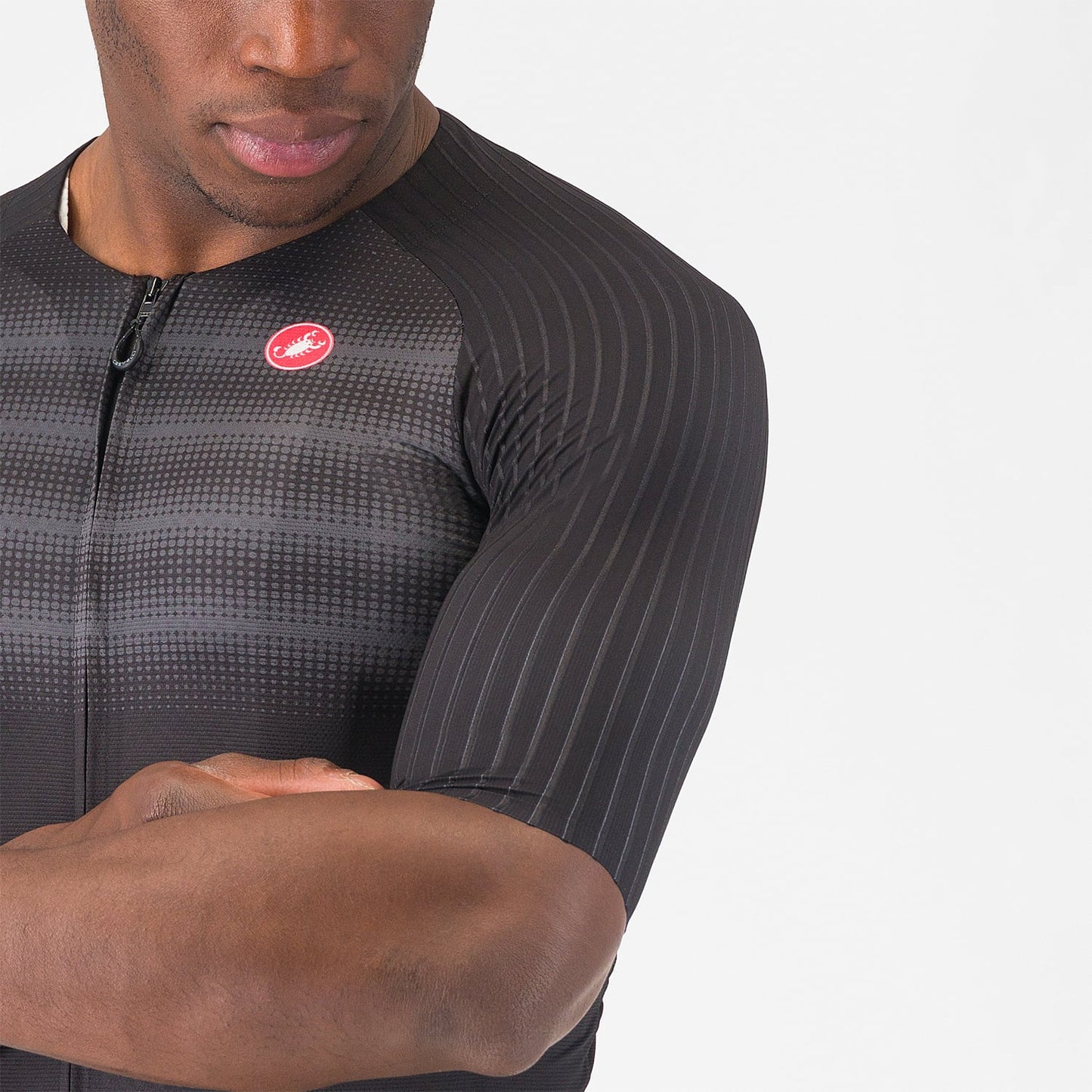 CASTELLI AERO RACE 8S Κοντομάνικο Jersey Μαύρο