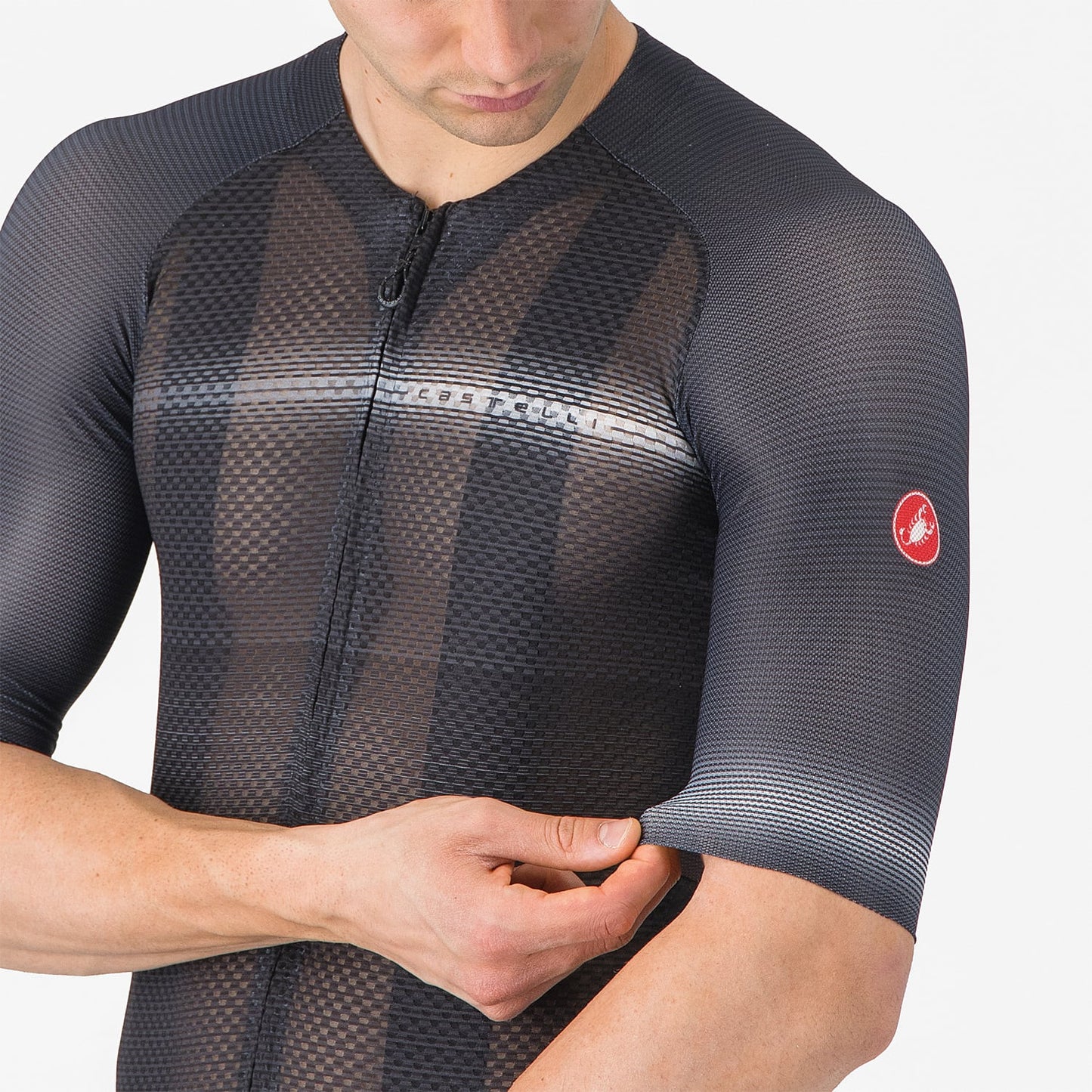 CASTELLI CLIMBER'S A/C Short Sleeve Jersey Μαύρο