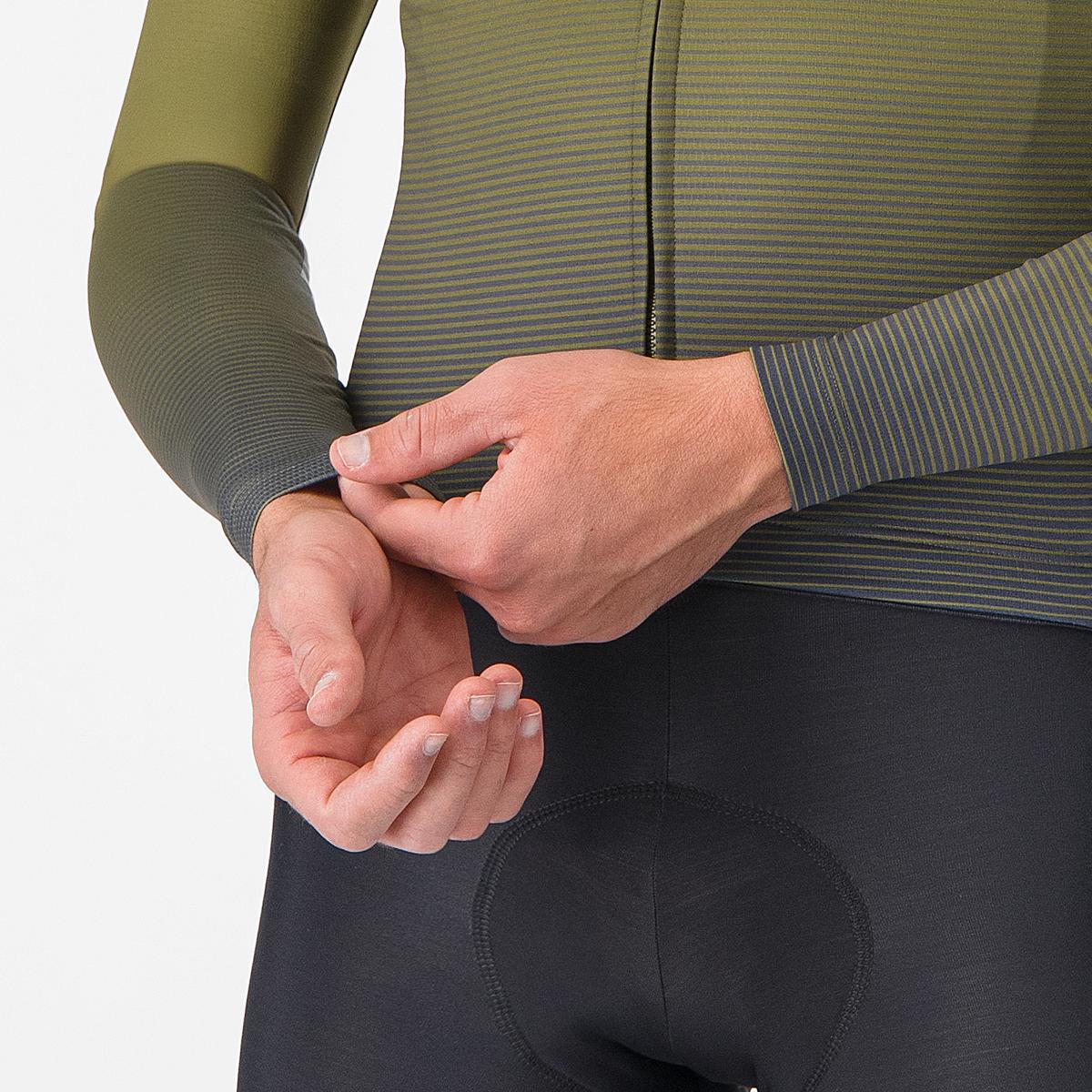 CASTELLLI APICE THERMAL Long Sleeve Jersey Μπλε/Mango Mojito