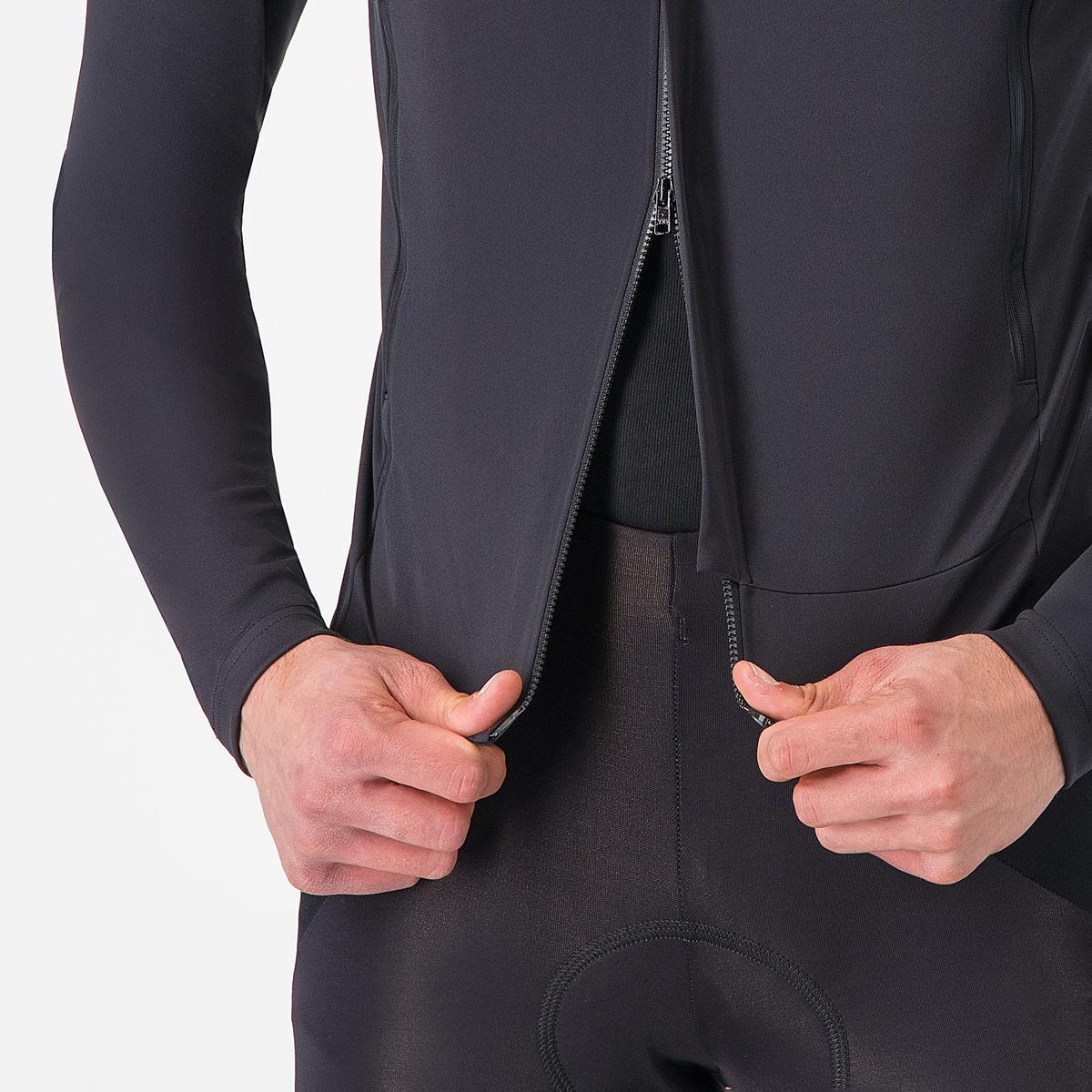 CASTELLI PERFETTO RoS 3 Μπουφάν Μαύρο/Νουάρ Reflex