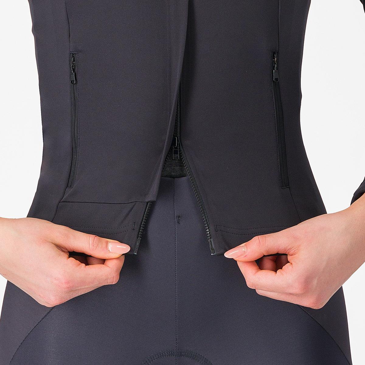 CASTELLI PERFETTO RoS 3 Γυναικείο μπουφάν Μαύρο/Νουάρ Reflex