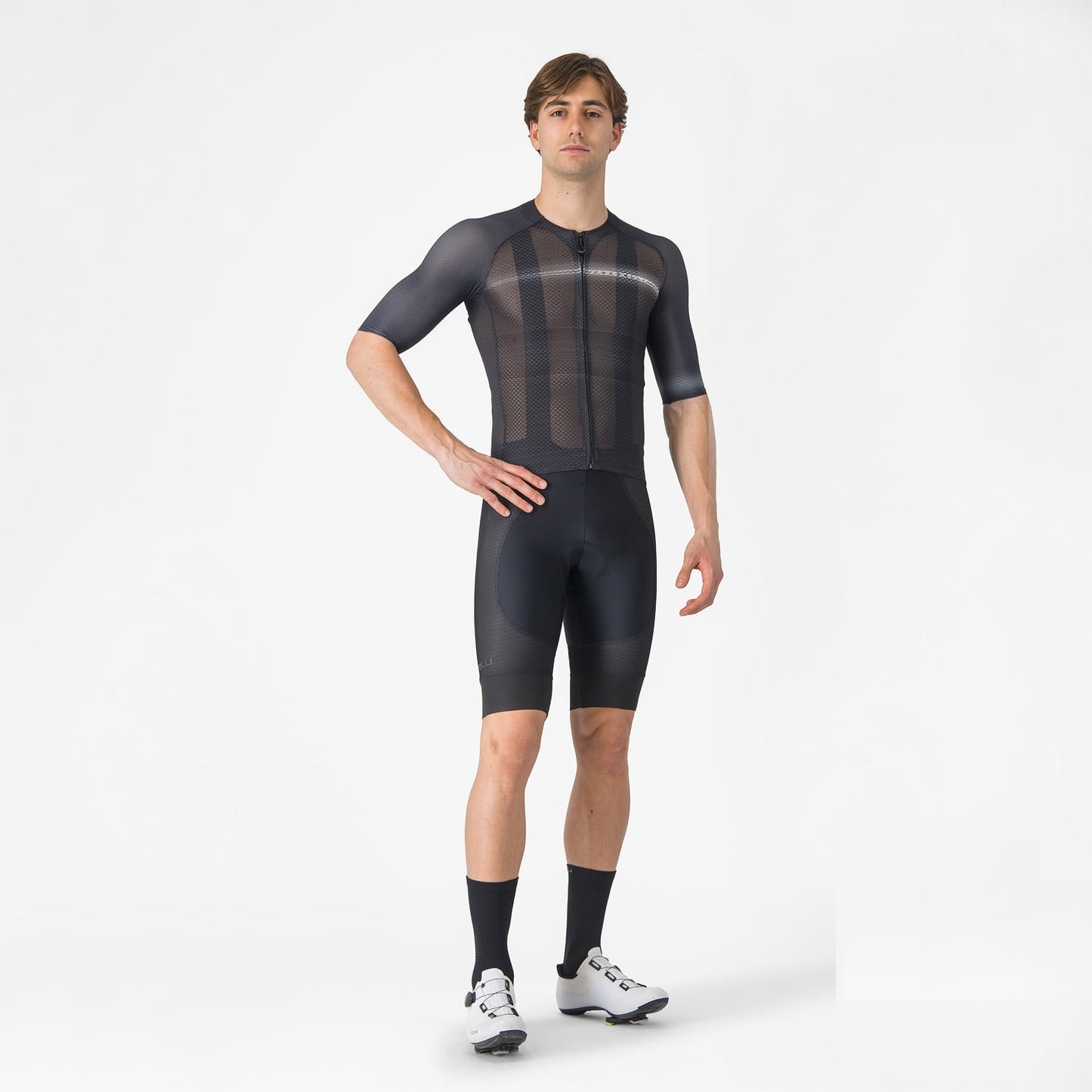 CASTELLI CLIMBER'S A/C Short Sleeve Jersey Μαύρο