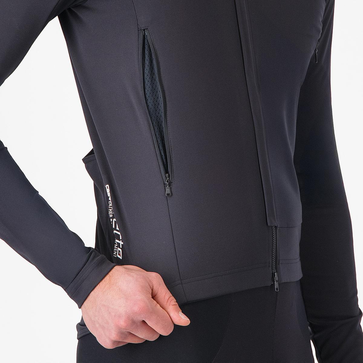 CASTELLI PERFETTO RoS 3 Μπουφάν Μαύρο/Νουάρ Reflex