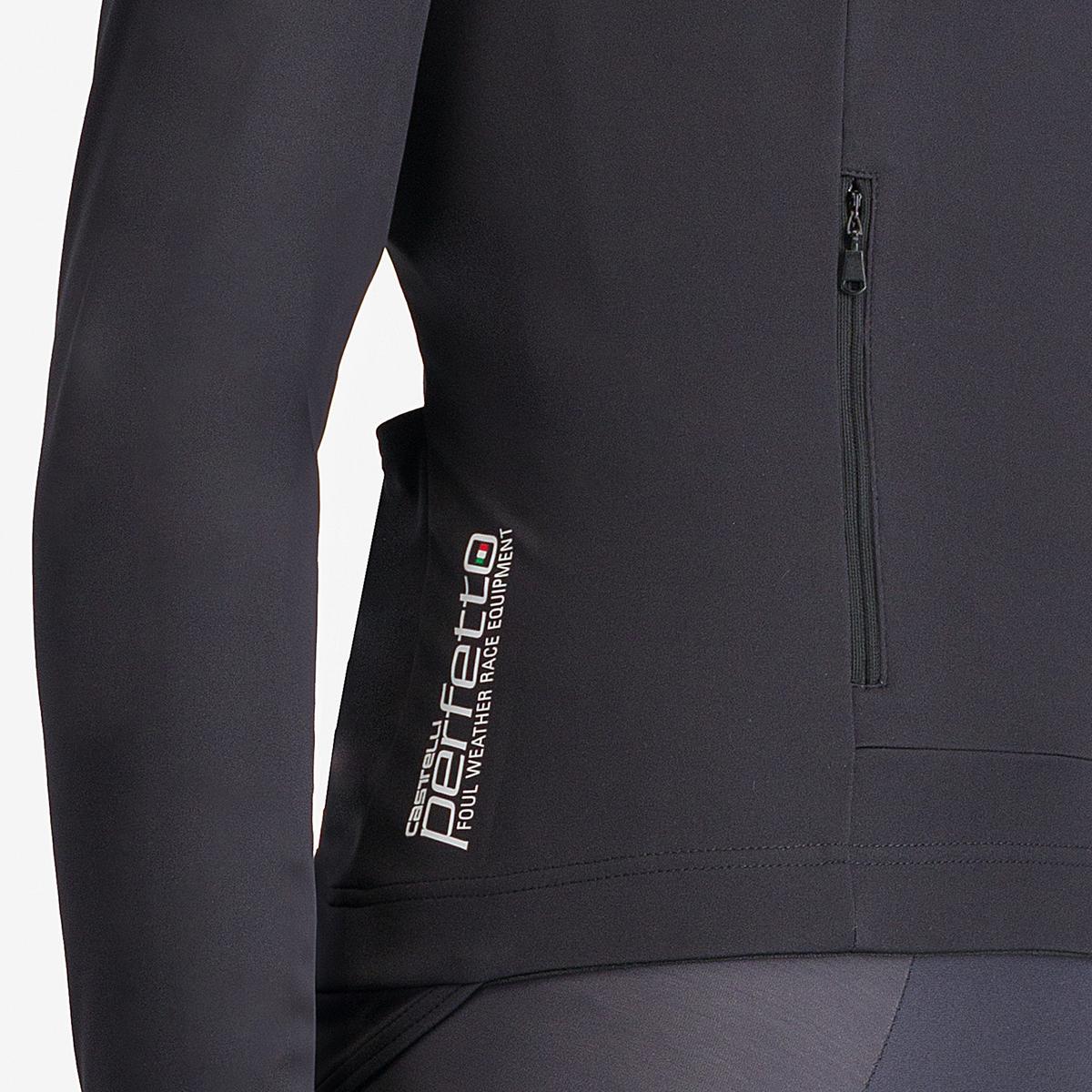 CASTELLI PERFETTO RoS 3 Γυναικείο μπουφάν Μαύρο/Νουάρ Reflex