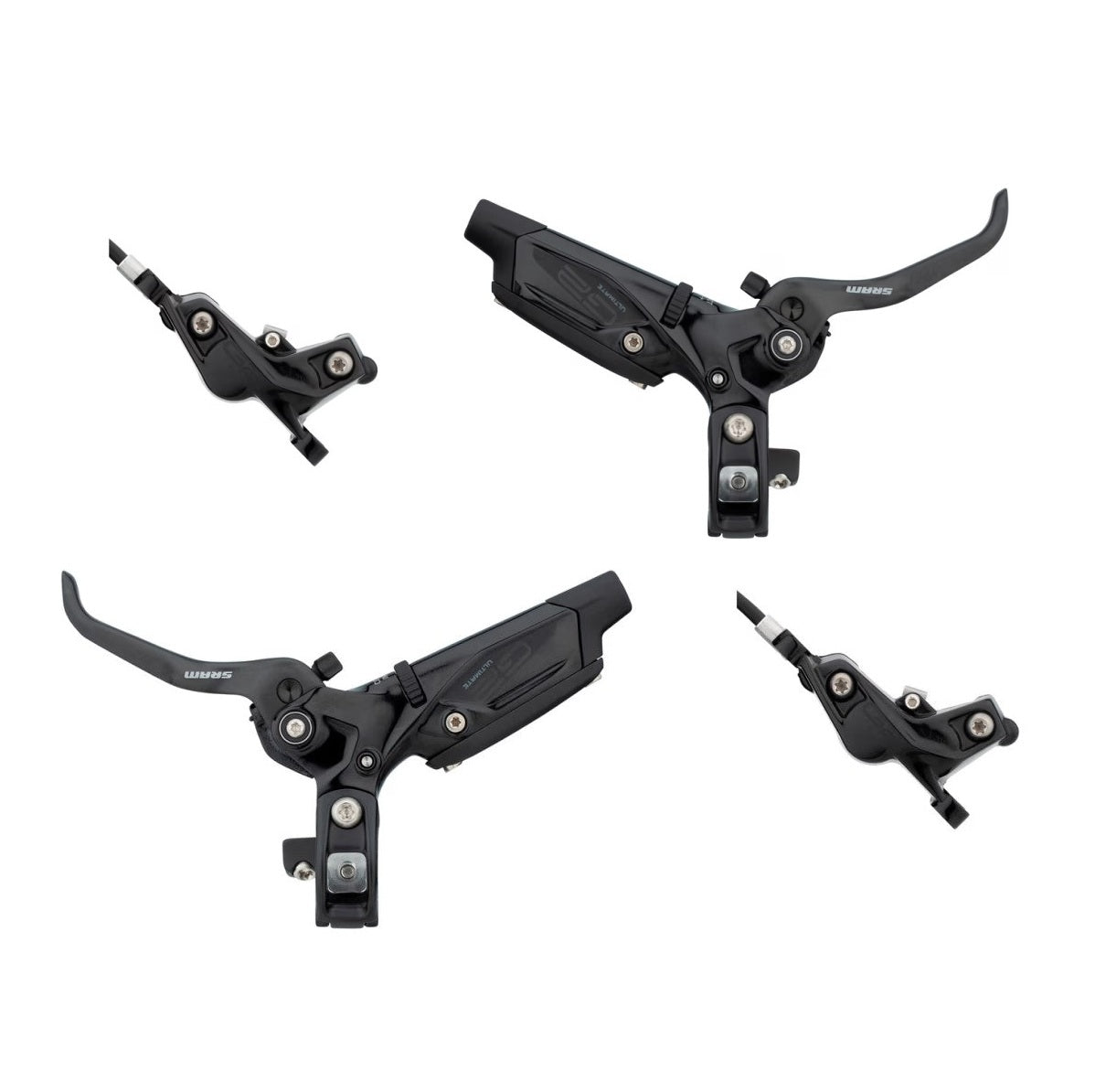 Pair of SRAM G2 ULTIMATE brakes Black