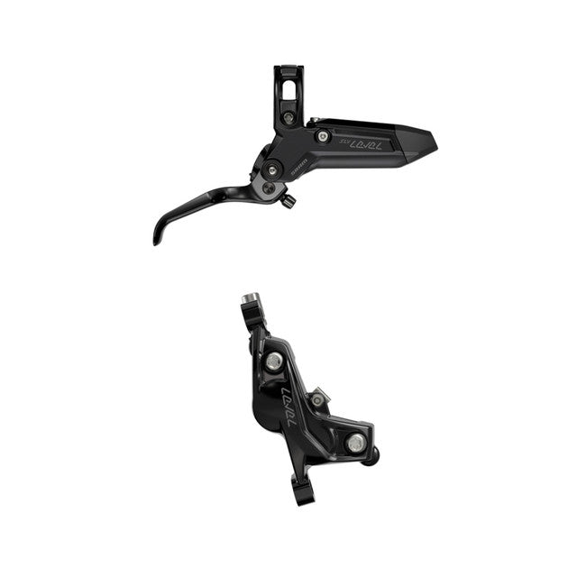 SRAM LEVEL SILVER STEALTH 4πίστονο πίσω φρένο Μαύρο