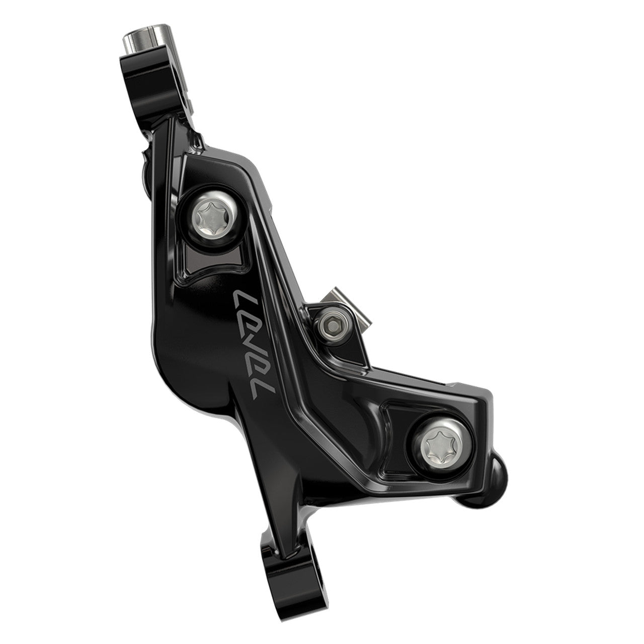 SRAM LEVEL SILVER STEALTH 4πίστονο πίσω φρένο Μαύρο