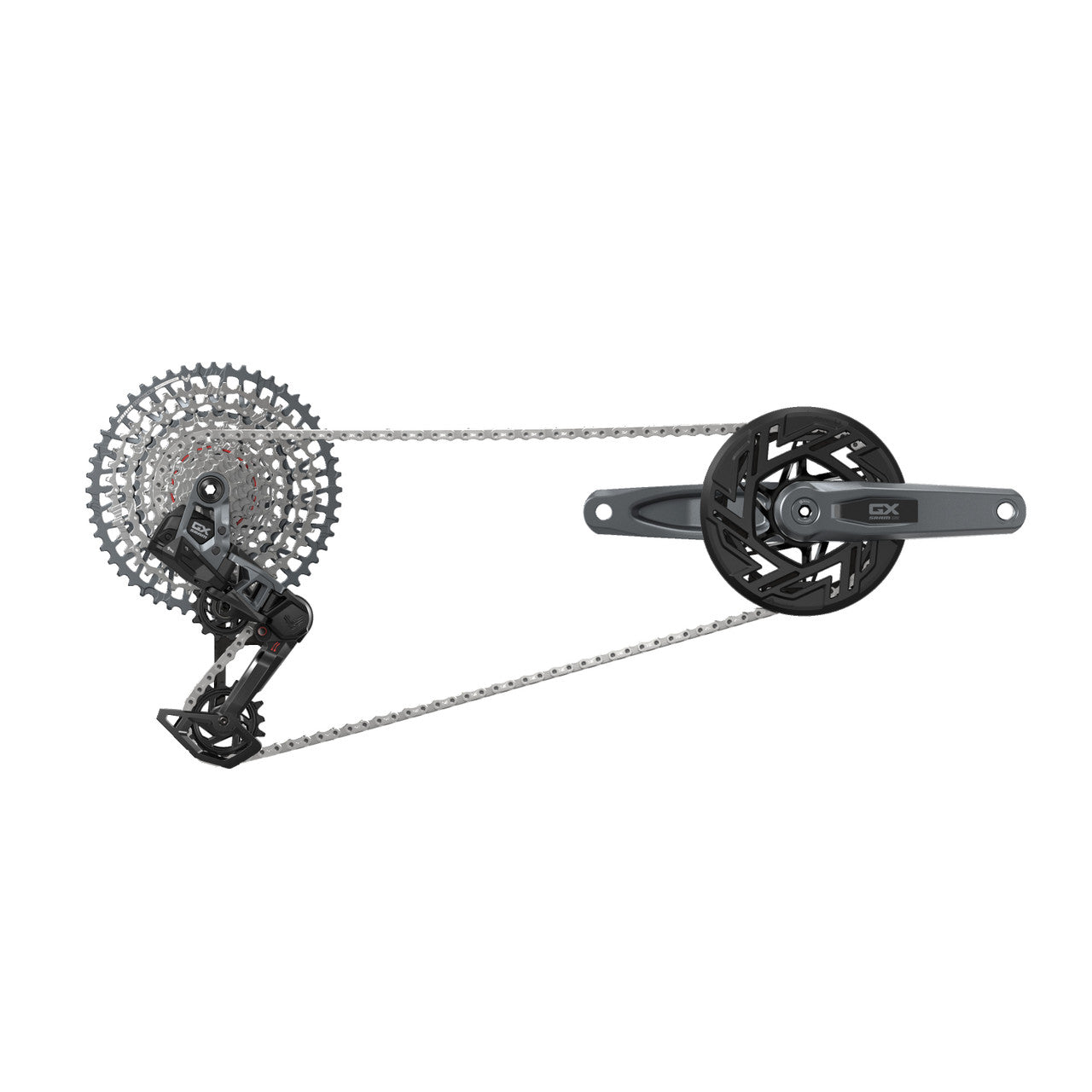 SRAM GX EAGLE E-MTB BROSE ISIS AXS T-Type 36 δοντιών Clip-On 10/52 πακέτο