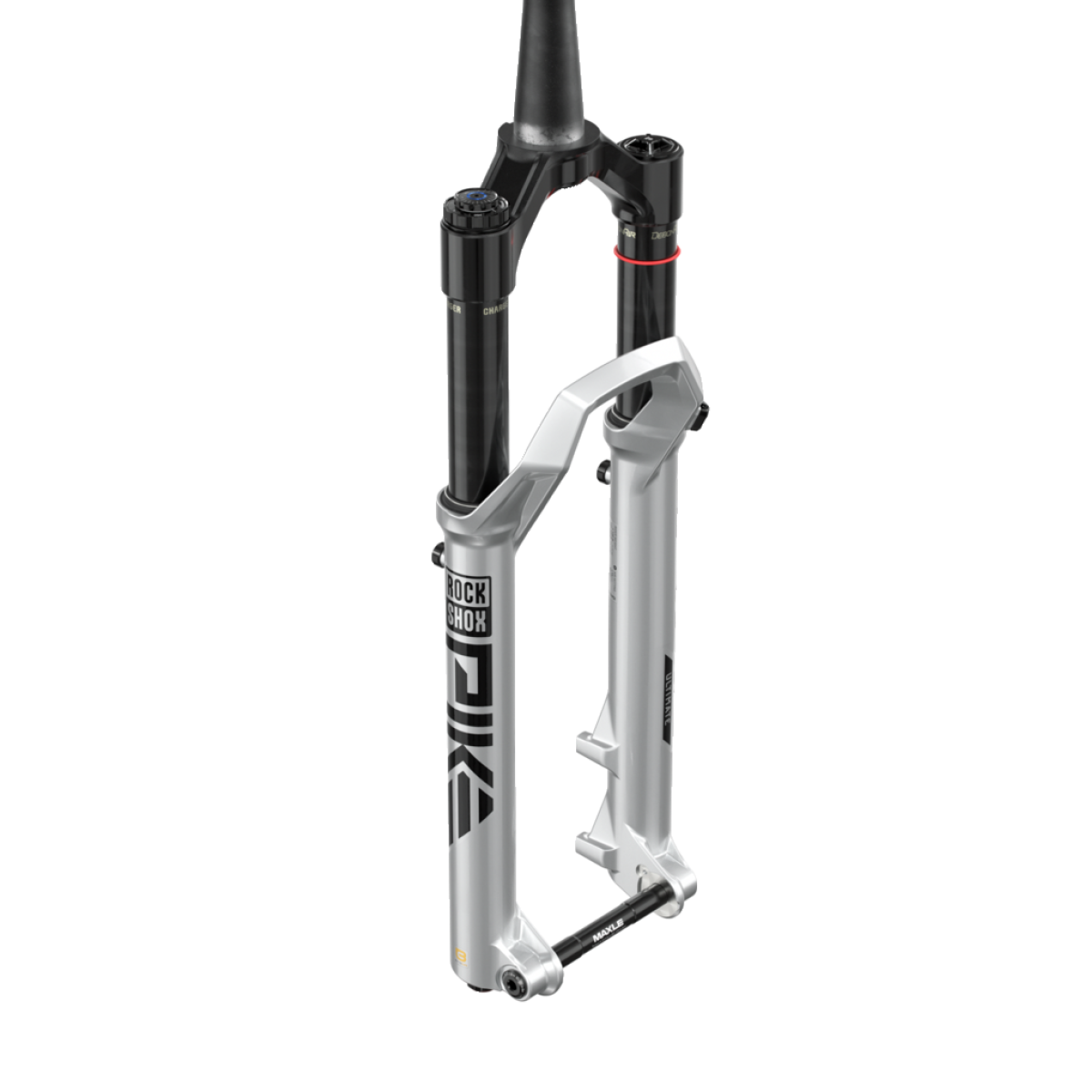 ROCKSHOX PIKE ULTIMATE CHARGER 3.1 RC27.5" DEBONAIR+ Conical Fork Axle 15x110mm Boost Silver