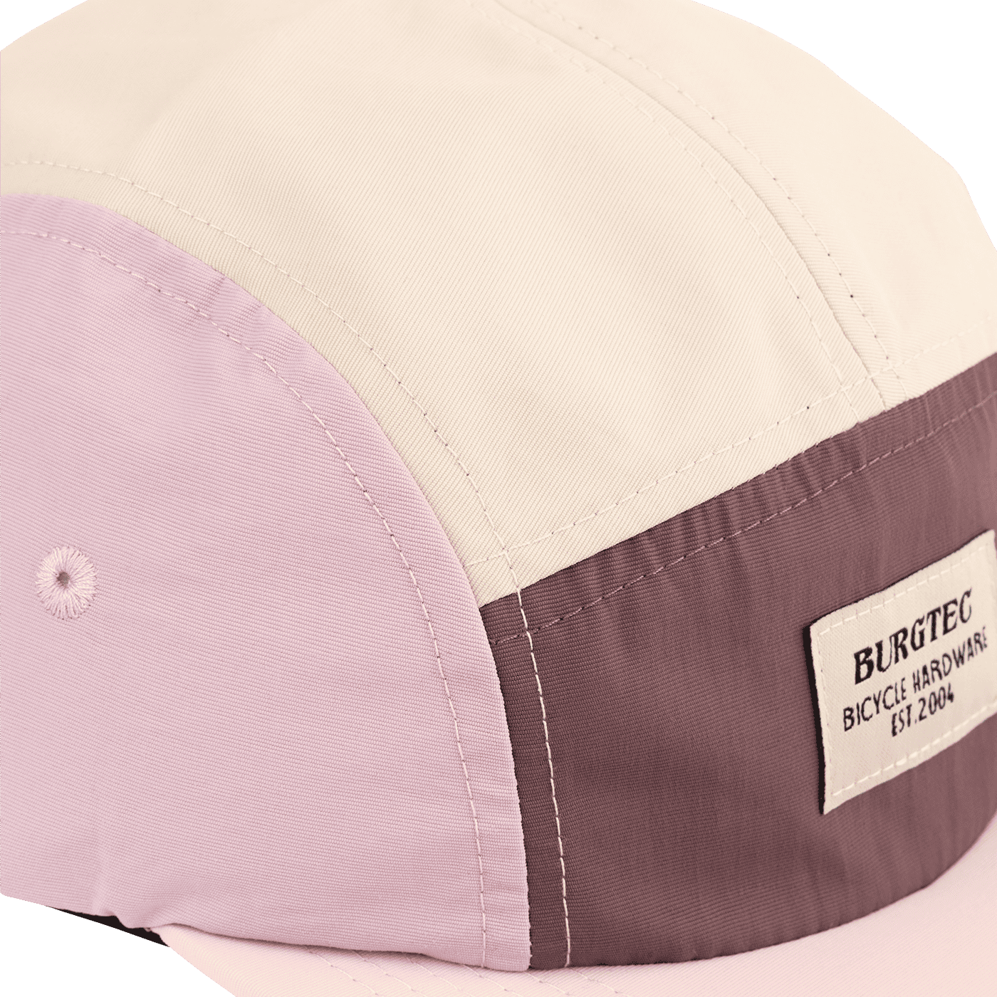 Cap BURGTEC COURIER FIVE PANEL Lemonade Pink
