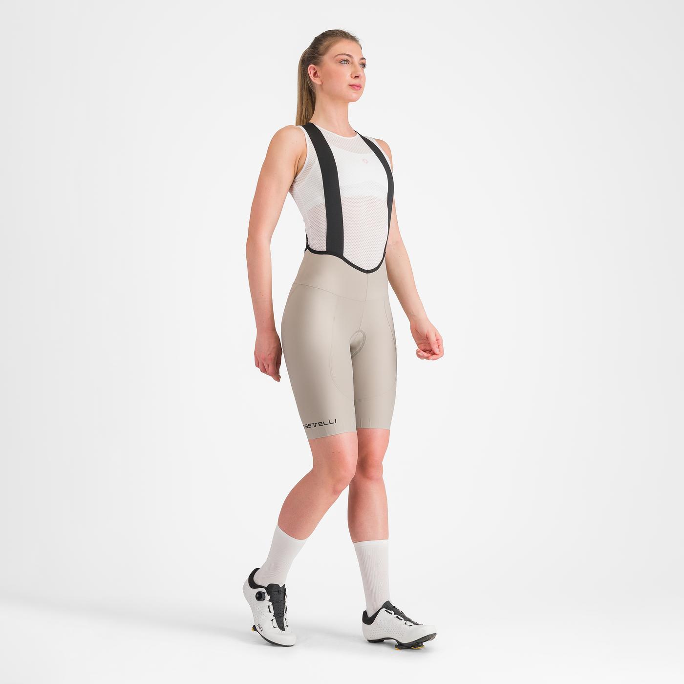 CASTELLI ESPRESSO W DT Γυναικείο μπεζ Bib Tight