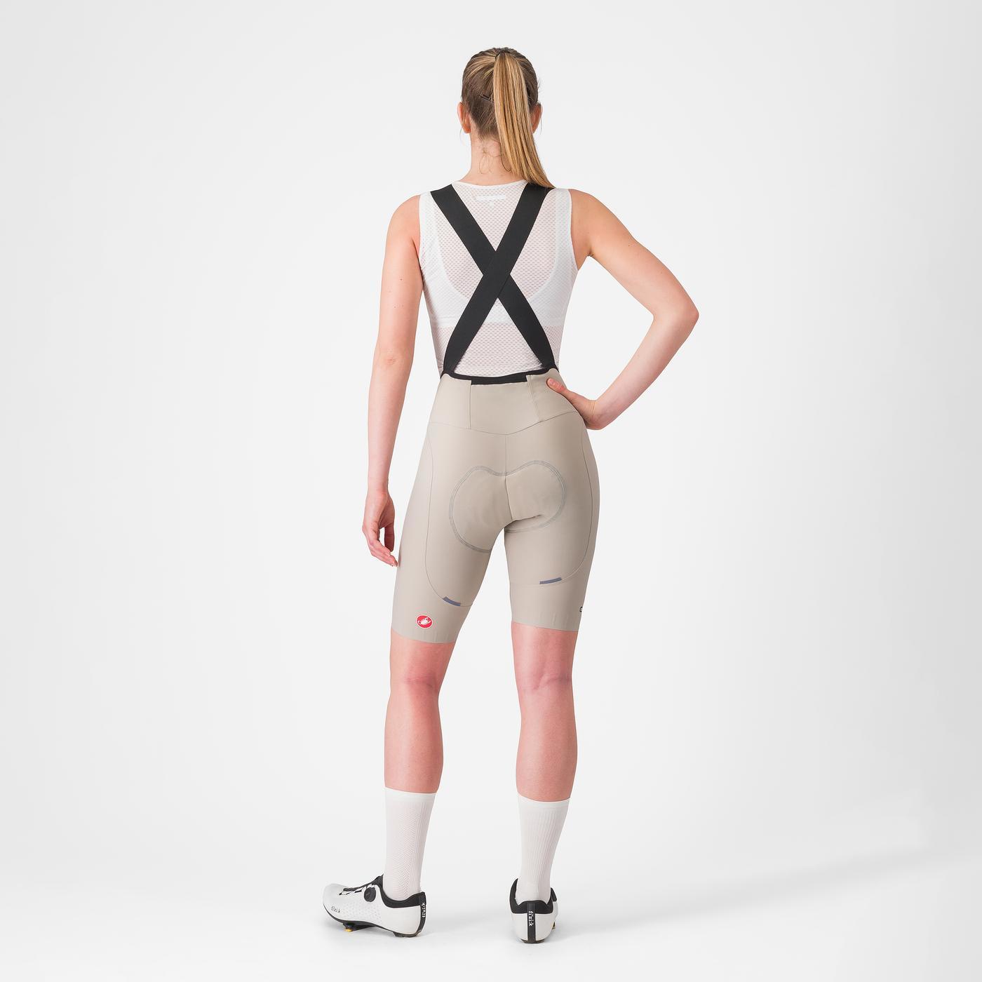CASTELLI ESPRESSO W DT Γυναικείο μπεζ Bib Tight