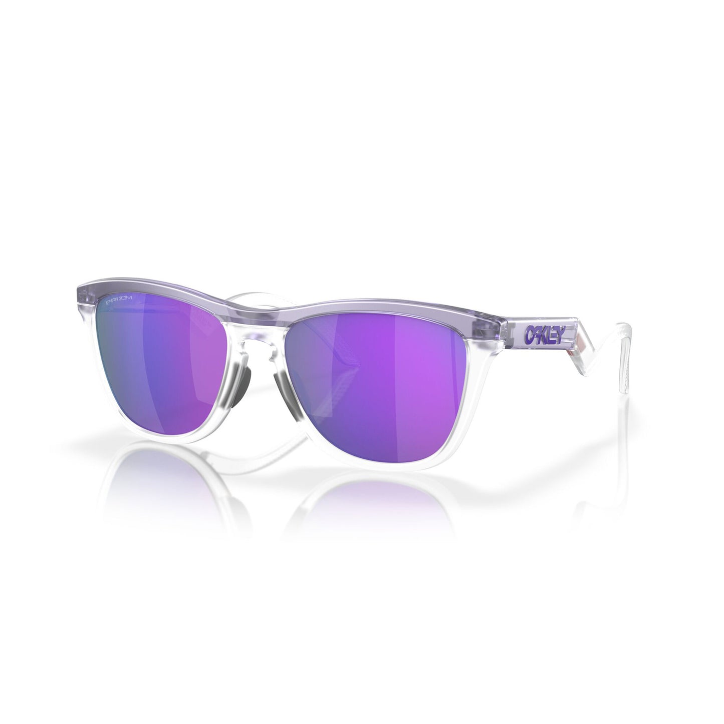 Γυαλιά OAKLEY FROGSKINS HYBRID Matte Trans lilac/clear Prizm Violet