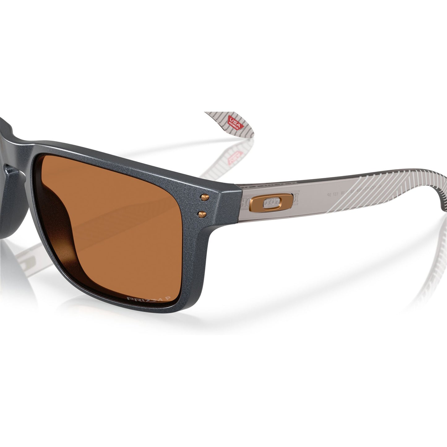 OAKLEY HOLBROOK XL Μπλε ατσάλι Prizm Μπρονζέ πολωμένα γυαλιά OAKLEY HOLBROOK XL
