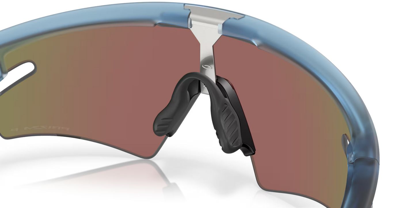 OAKLEY SPHAERA SLASH Ματ διαφανή πέτρινα γυαλιά Prizm Sapphire Pol φακός