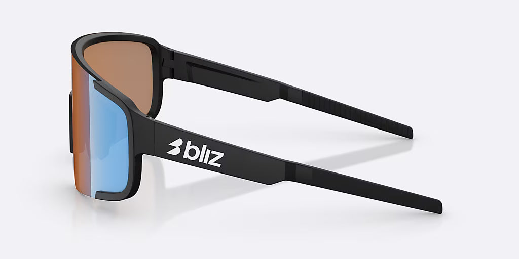 BLIZ P003 SMALL Γυαλιά Μαύρος ματ φακός Nano Optics Nordic Ligh Coral - Πορτοκαλί w Μπλε Multi