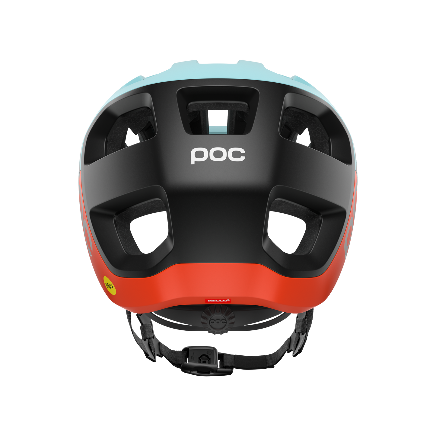 POC CULARIS MTB Helmet Blue/Orange Matt