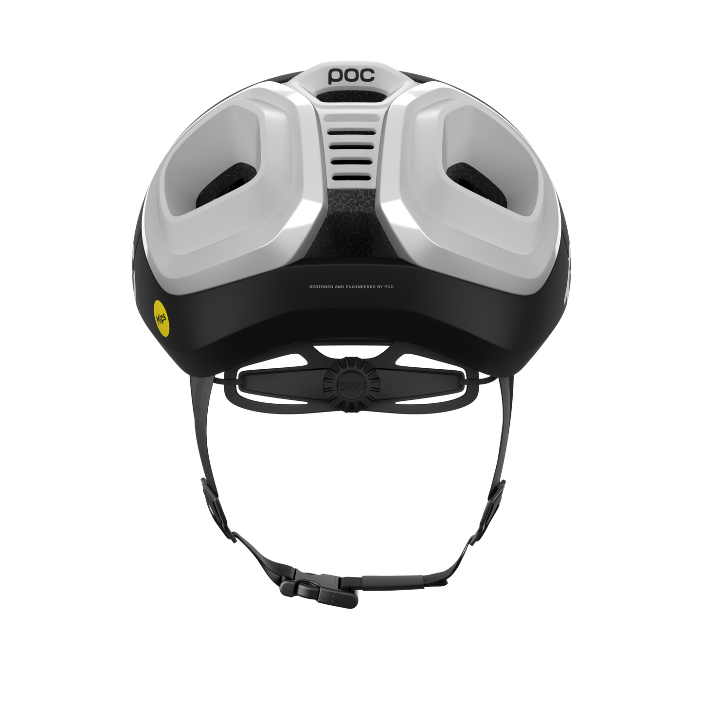 POC AMIDAL MIPS κράνος δρόμου Μαύρο ματ/λευκό